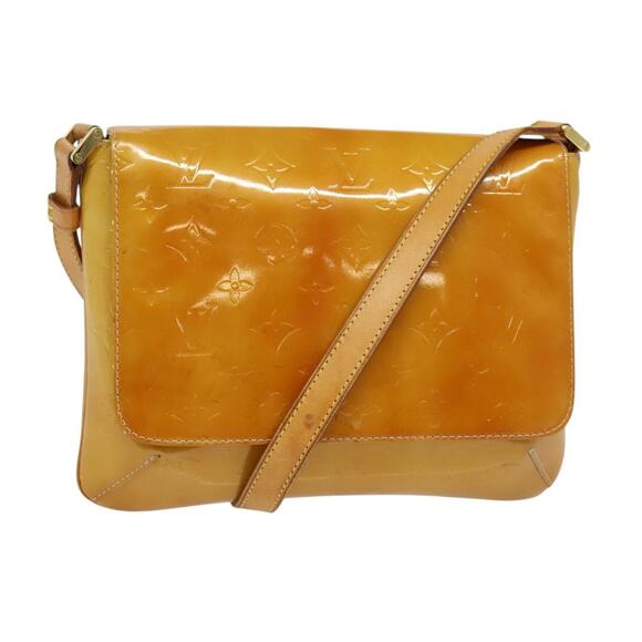 LOUIS VUITTON Monogram Vernis Thompson Street Bag Beige M91301 - Picture 1 of 12